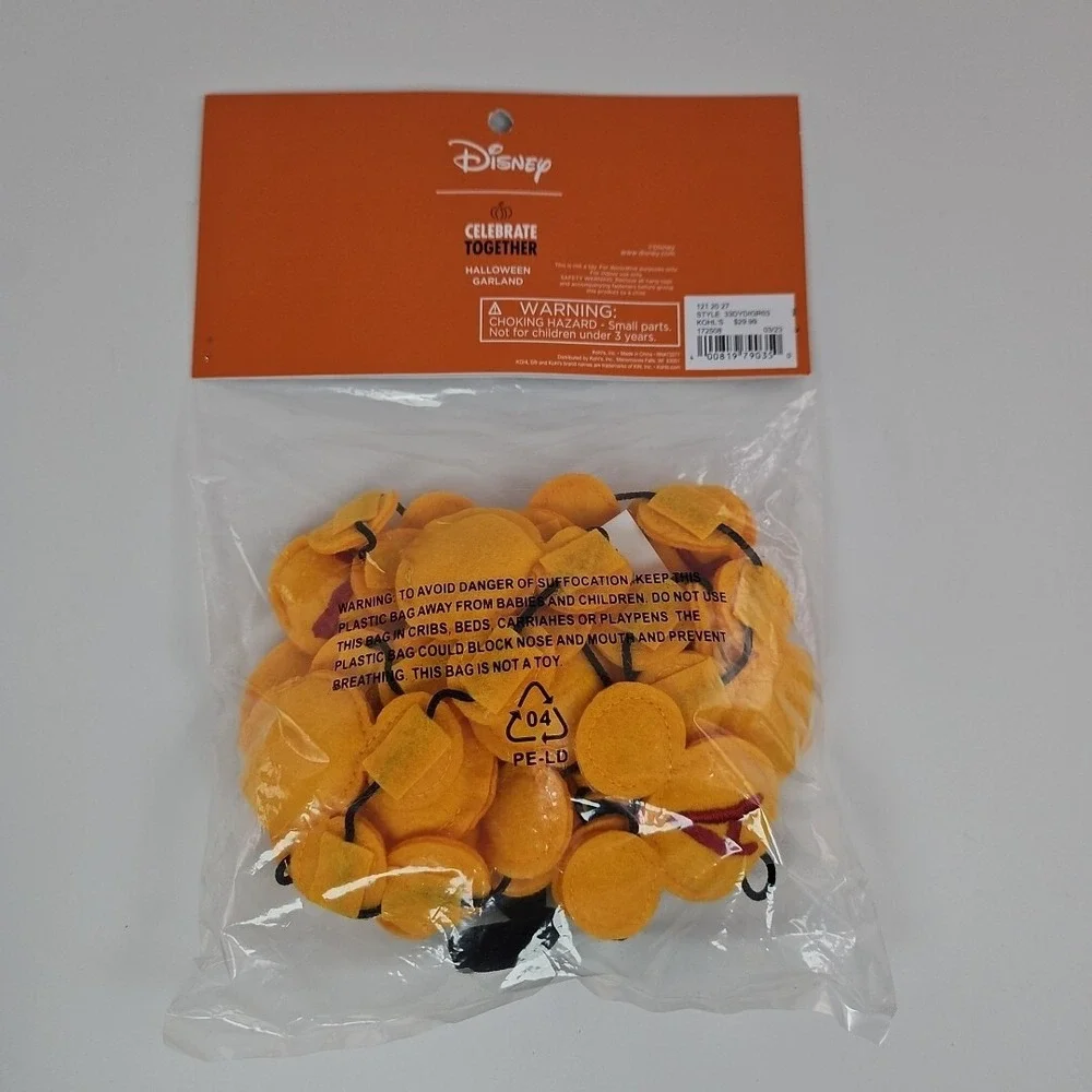 Disney Happy Haunting Halloween String Garland 54.5
